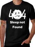404 Sleep Not Found Graphic T-Shirt