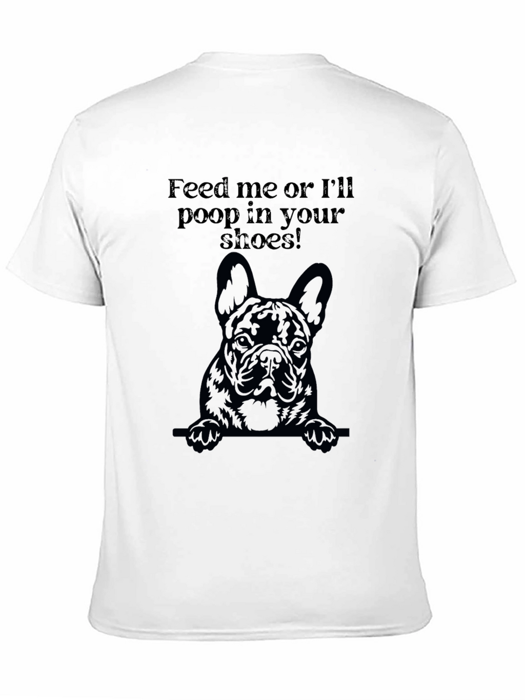 Feed Me Dog Graphic T-Shirt