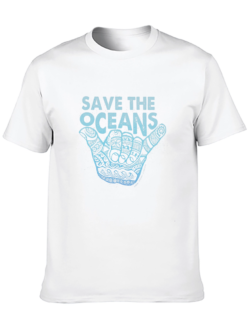 Save The Oceans Graphic T-Shirt Black
