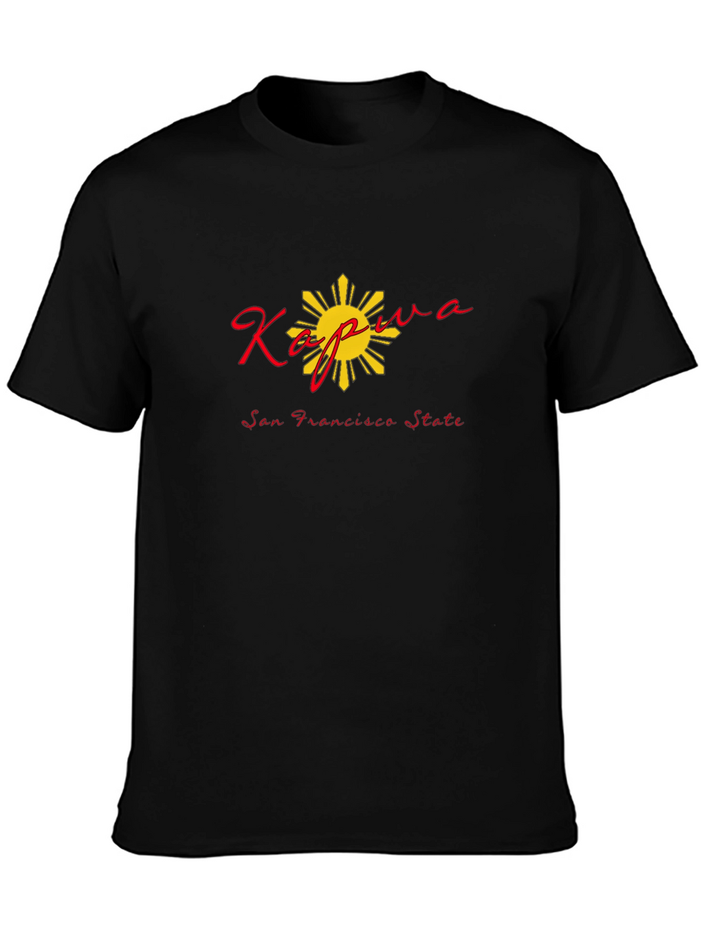 Kapwa San Francisco State Black T-Shirt