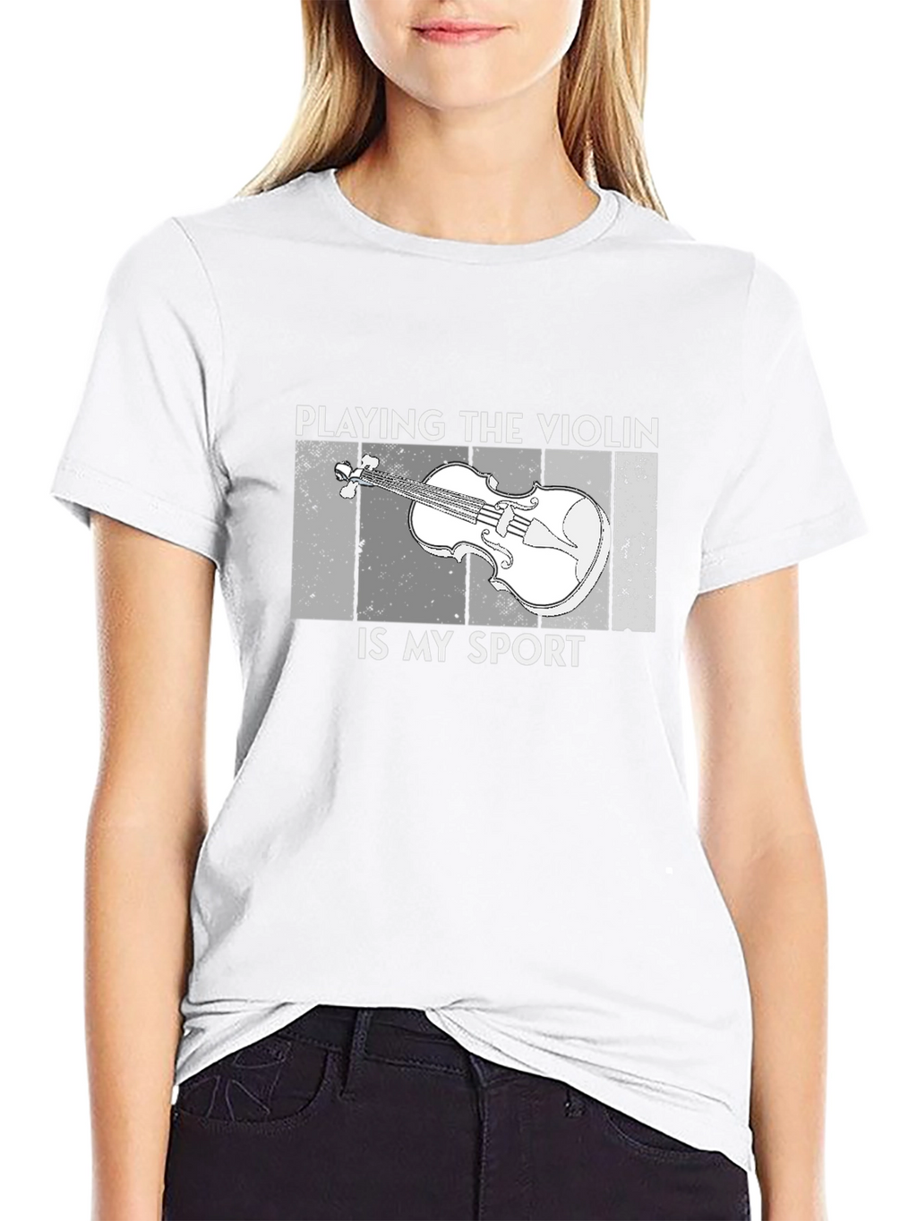 Violin Sport T-Shirt - Musician Gift Tee