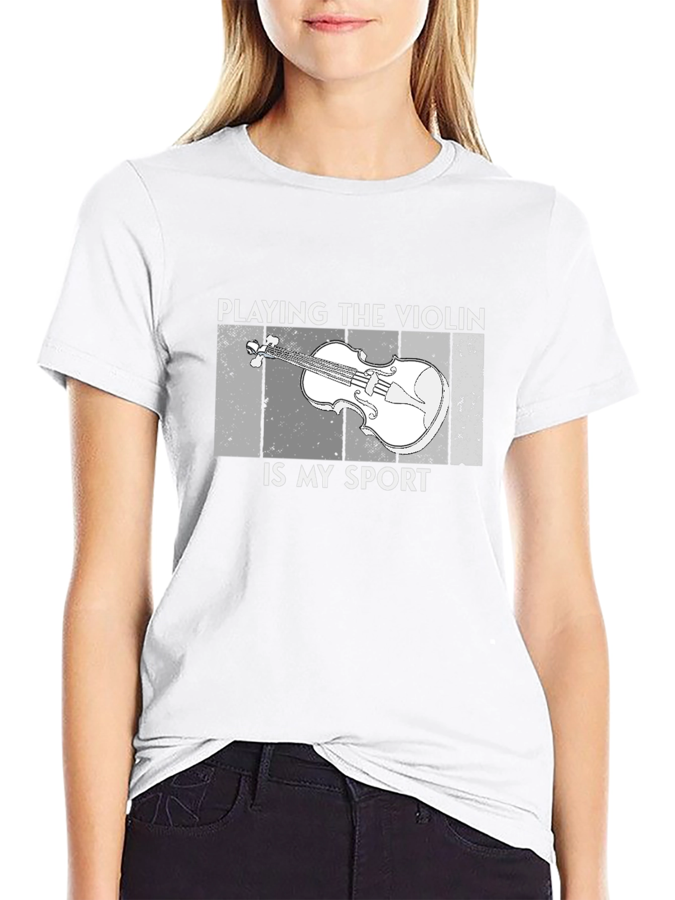 Violin Sport T-Shirt - Musician Gift Tee