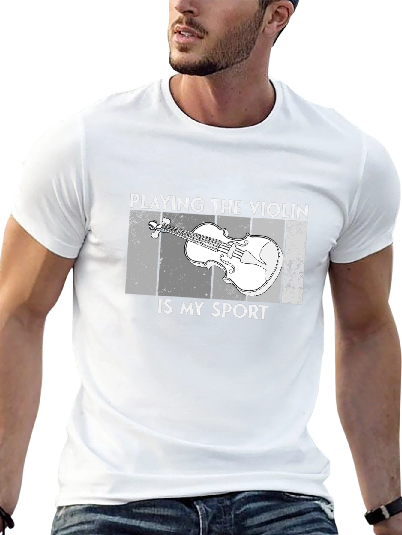 Violin Sport T-Shirt - Musician Gift Tee