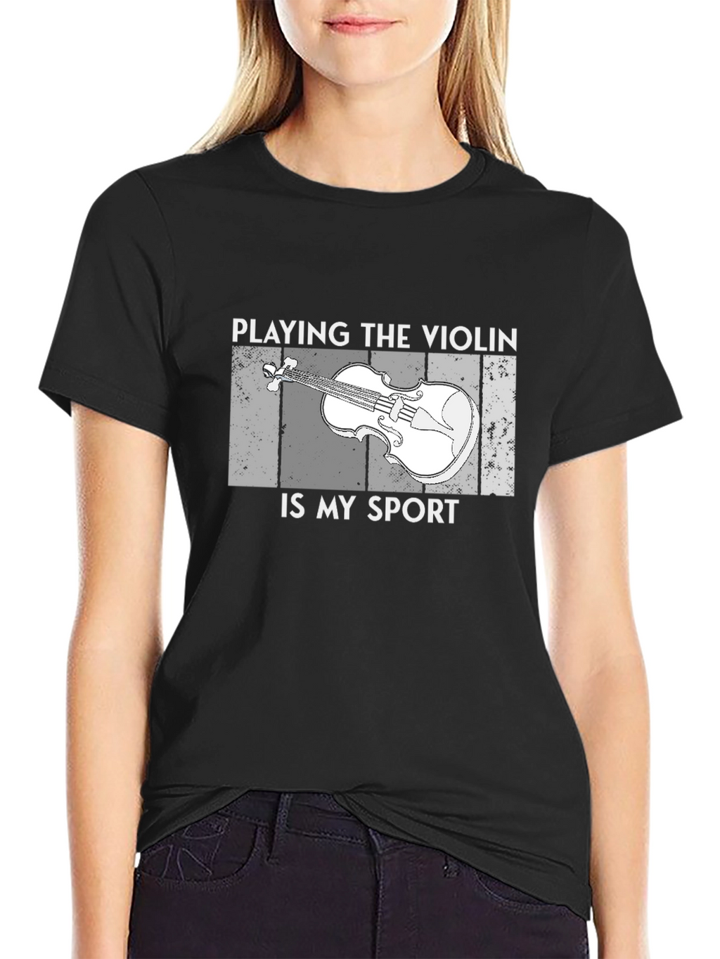 Violin Sport T-Shirt - Musician Gift Tee