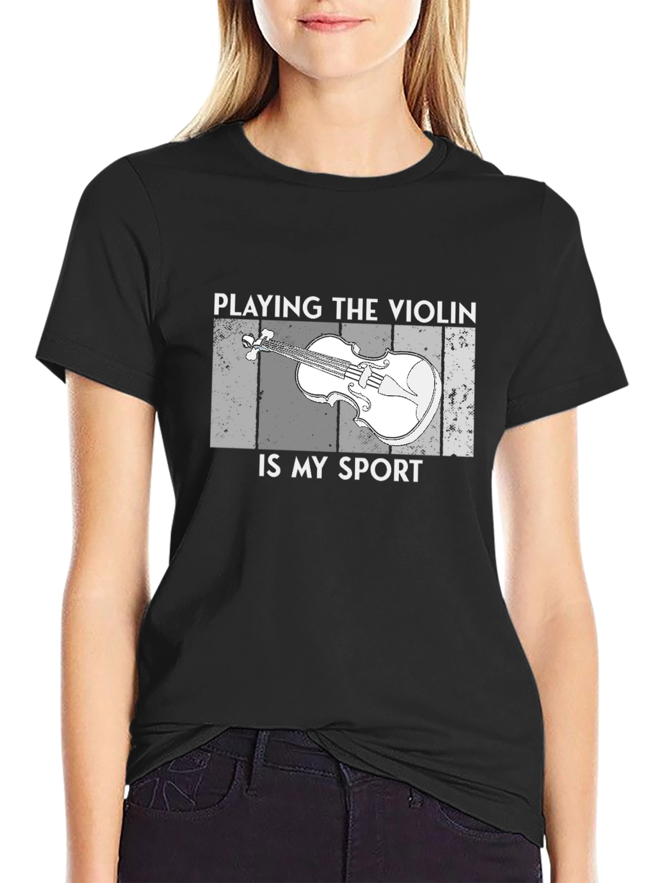 Violin Sport T-Shirt - Musician Gift Tee