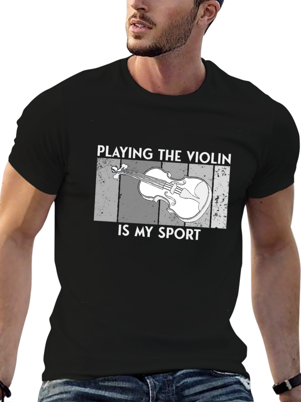 Violin Sport T-Shirt - Musician Gift Tee
