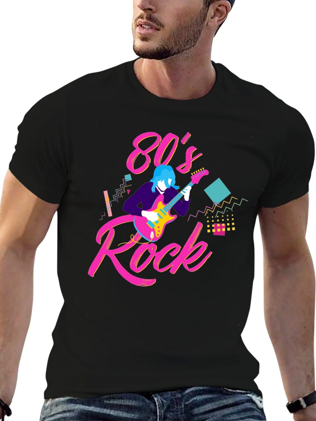 80s Rock Graphic T-Shirt