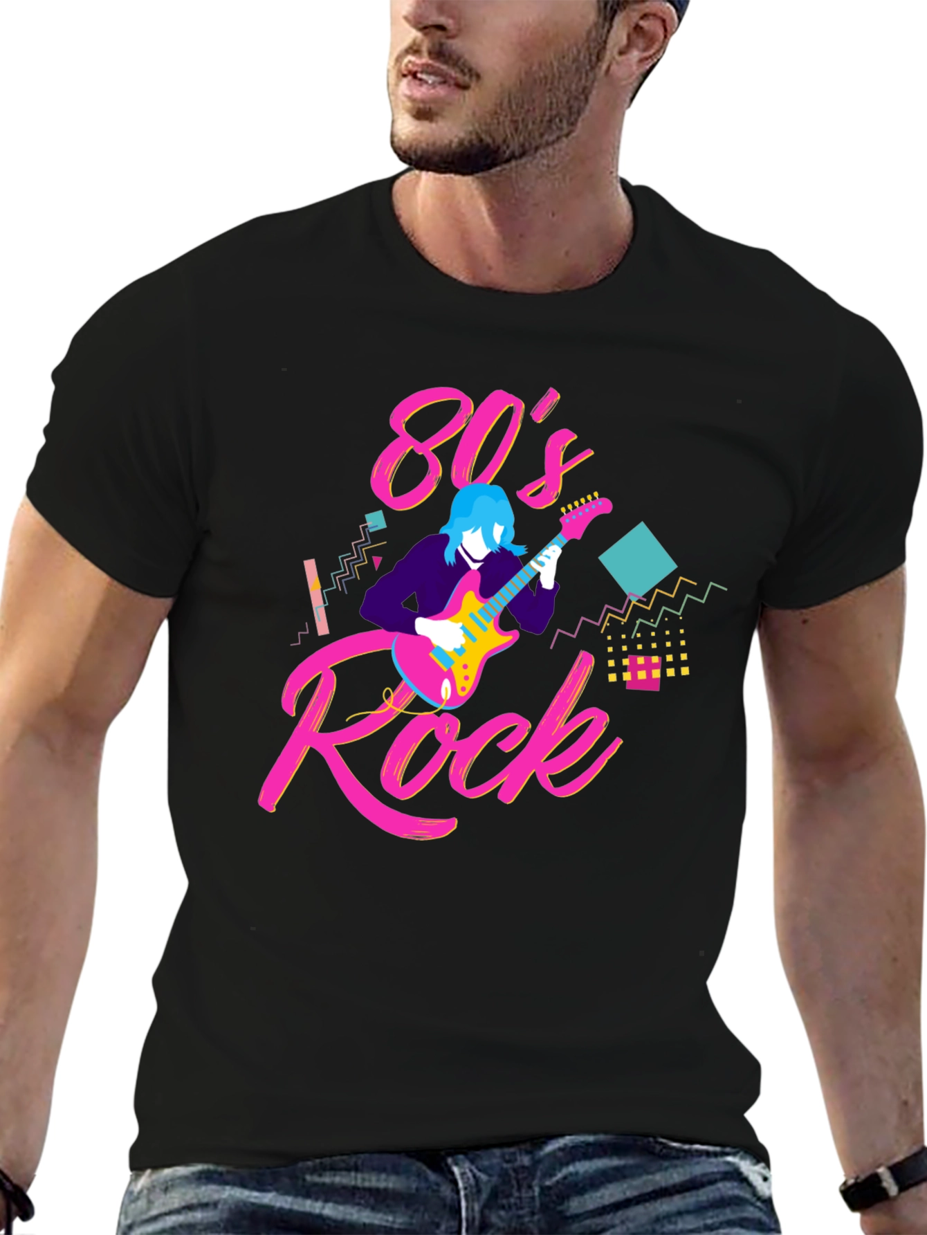 80s Rock Graphic T-Shirt