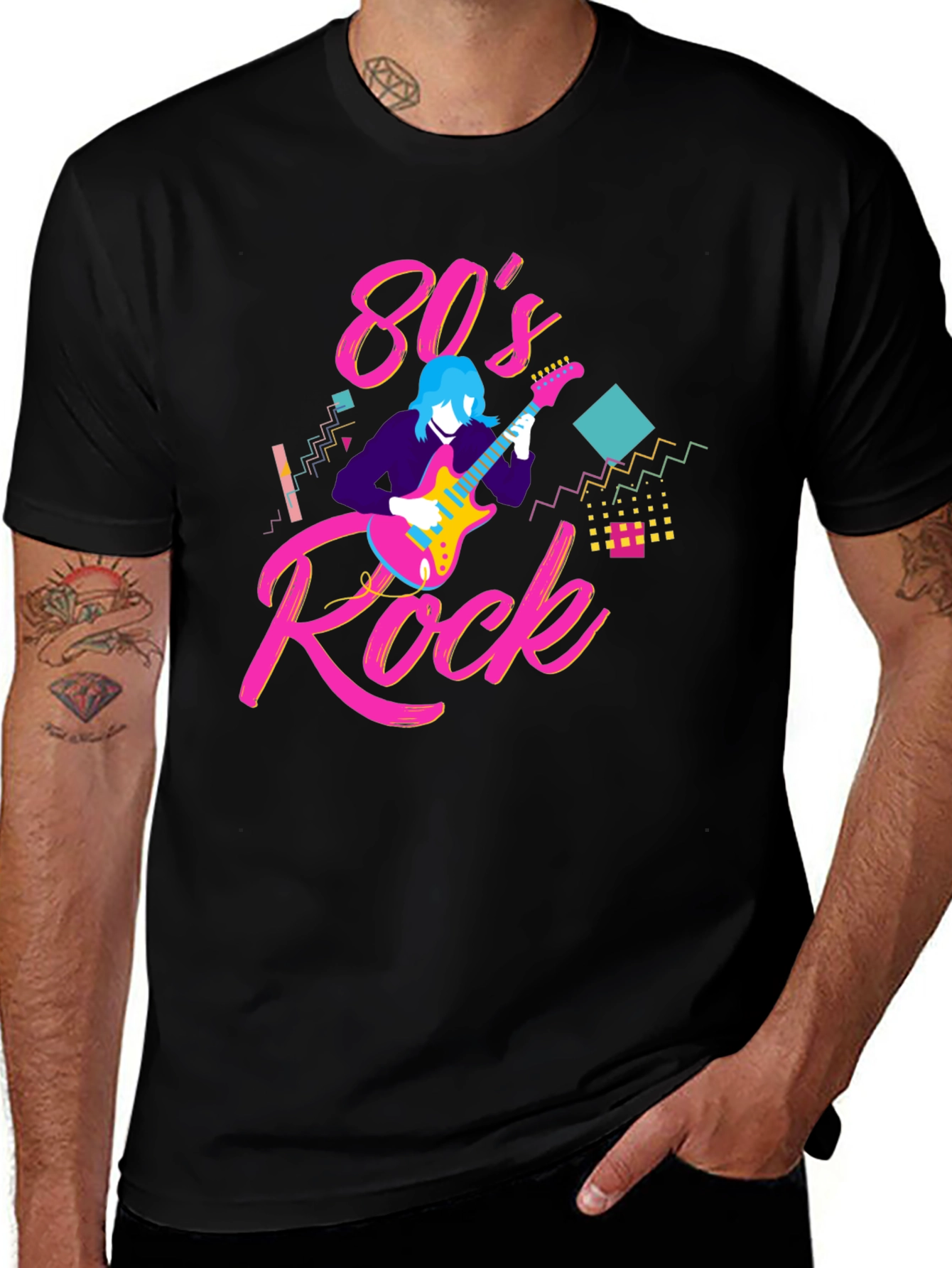 80s Rock Graphic T-Shirt