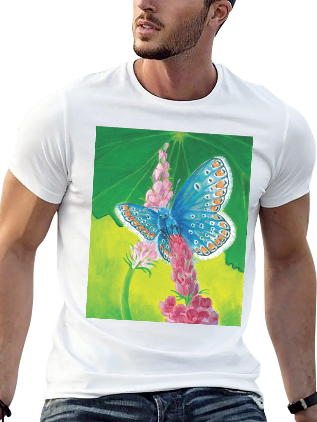 Butterfly Graphic Tee - Nature Lover Apparel