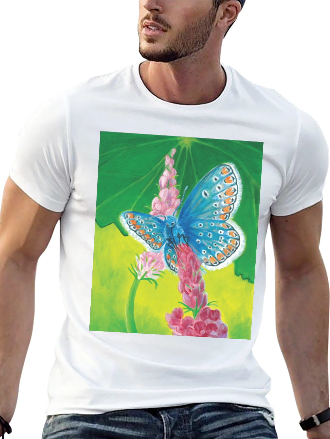 Butterfly Graphic Tee - Nature Lover Apparel