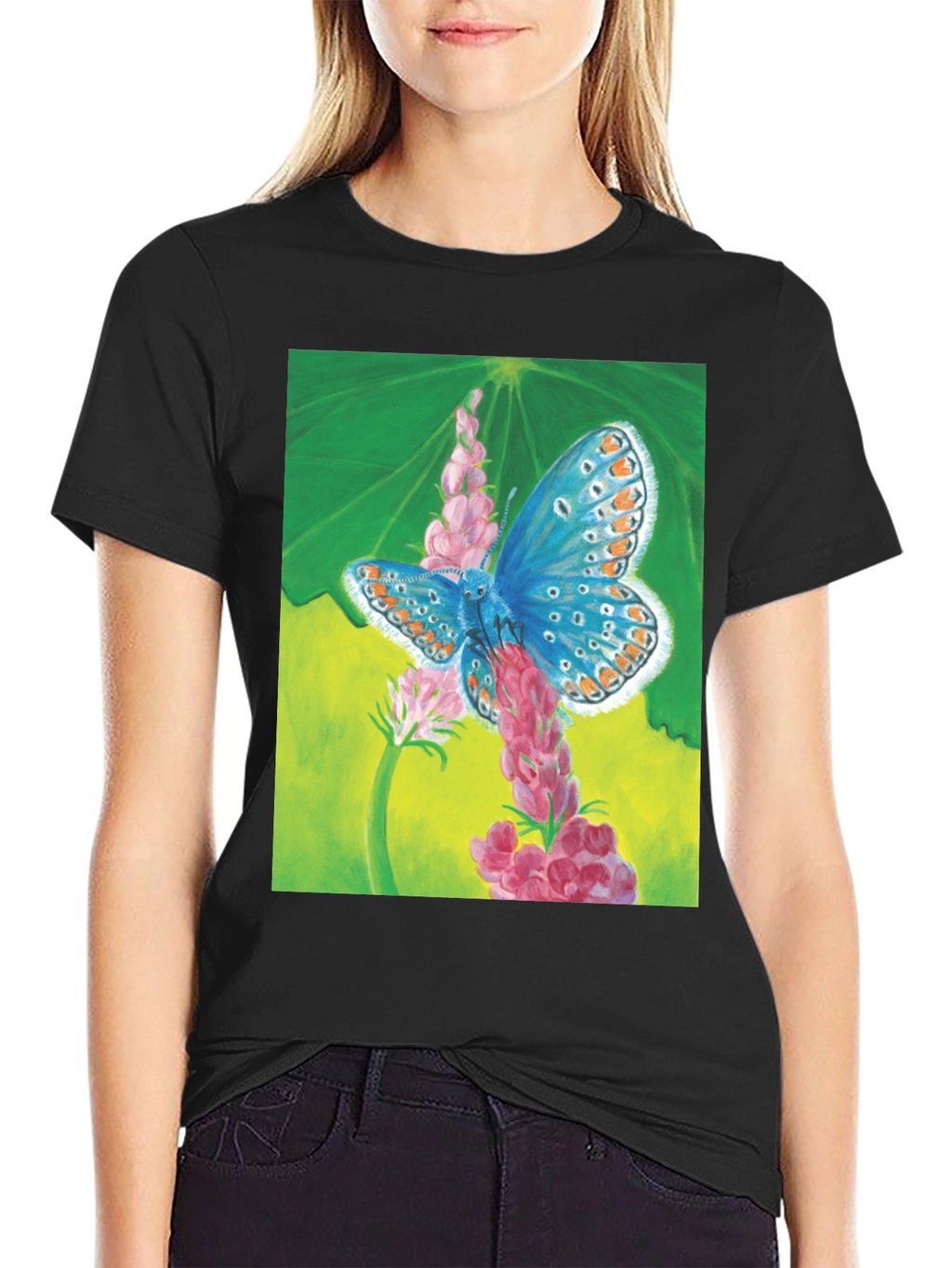 Butterfly Graphic Tee - Nature Lover Apparel