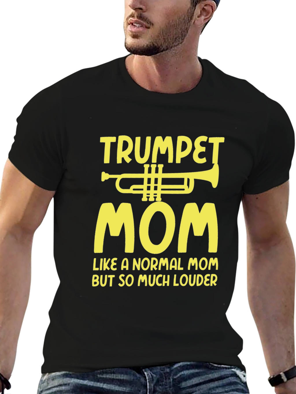 Trumpet Mom T-Shirt - Louder Than Normal!