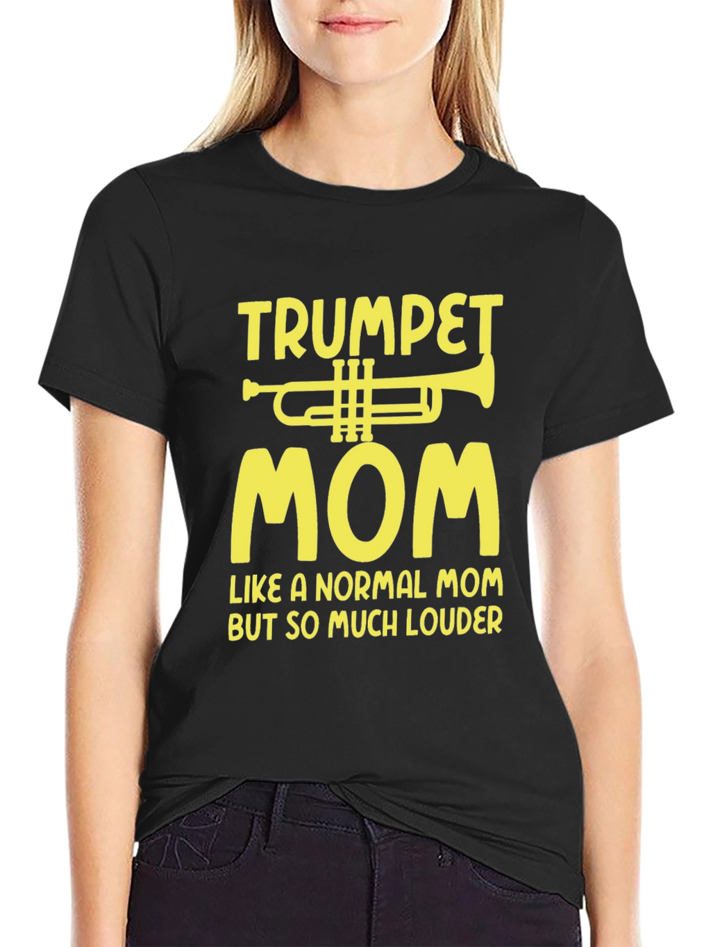 Trumpet Mom T-Shirt - Louder Than Normal!