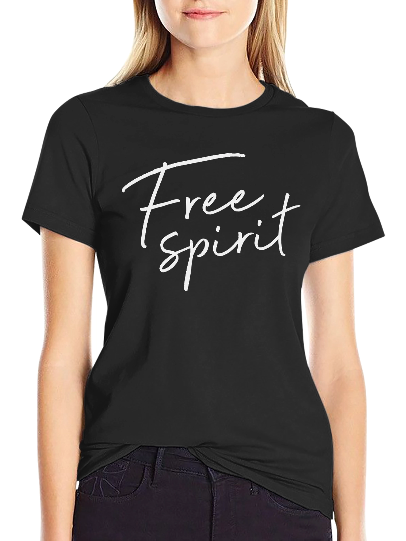 Free Spirit Black T-Shirt