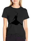 Jesus Jumpman Black T-Shirt - Religious Parody Tee