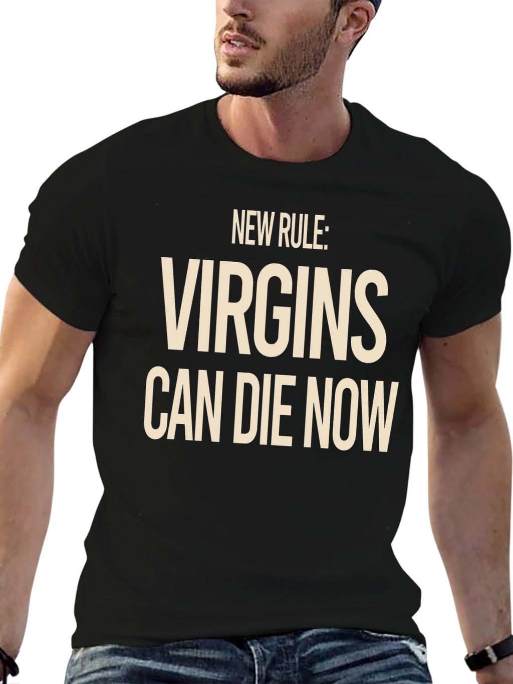 New Rule Virgins Can Die Now Graphic T-Shirt