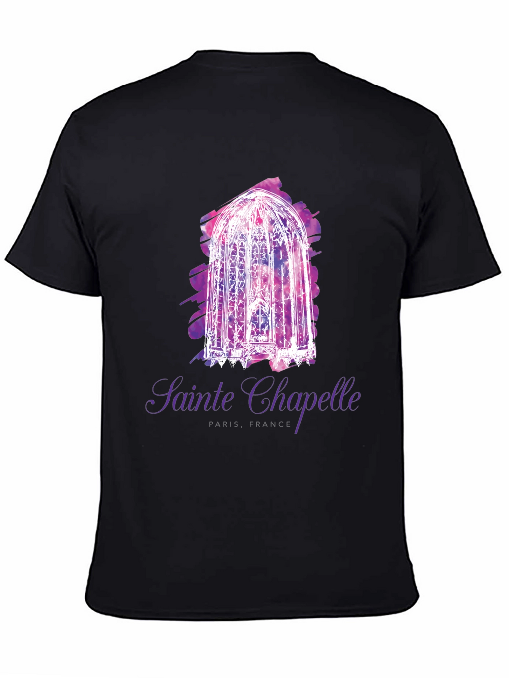 Sainte Chapelle Paris Tee - Stylish Travel T-Shirt