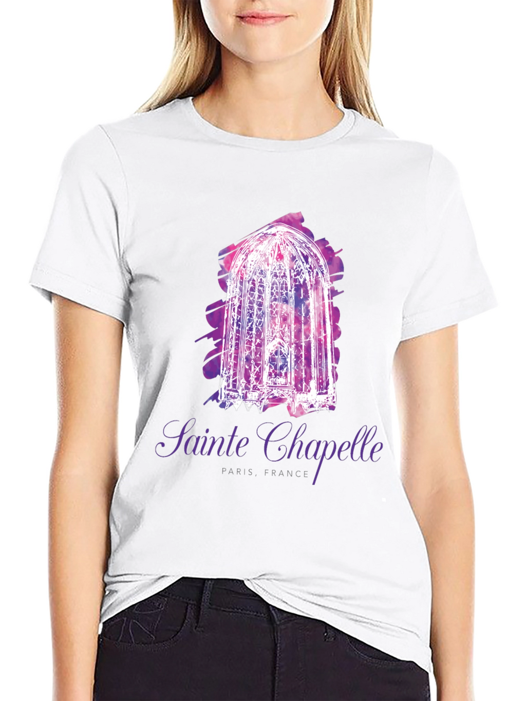 Sainte Chapelle Paris Tee - Stylish Travel T-Shirt