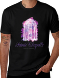 Sainte Chapelle Paris Tee - Stylish Travel T-Shirt