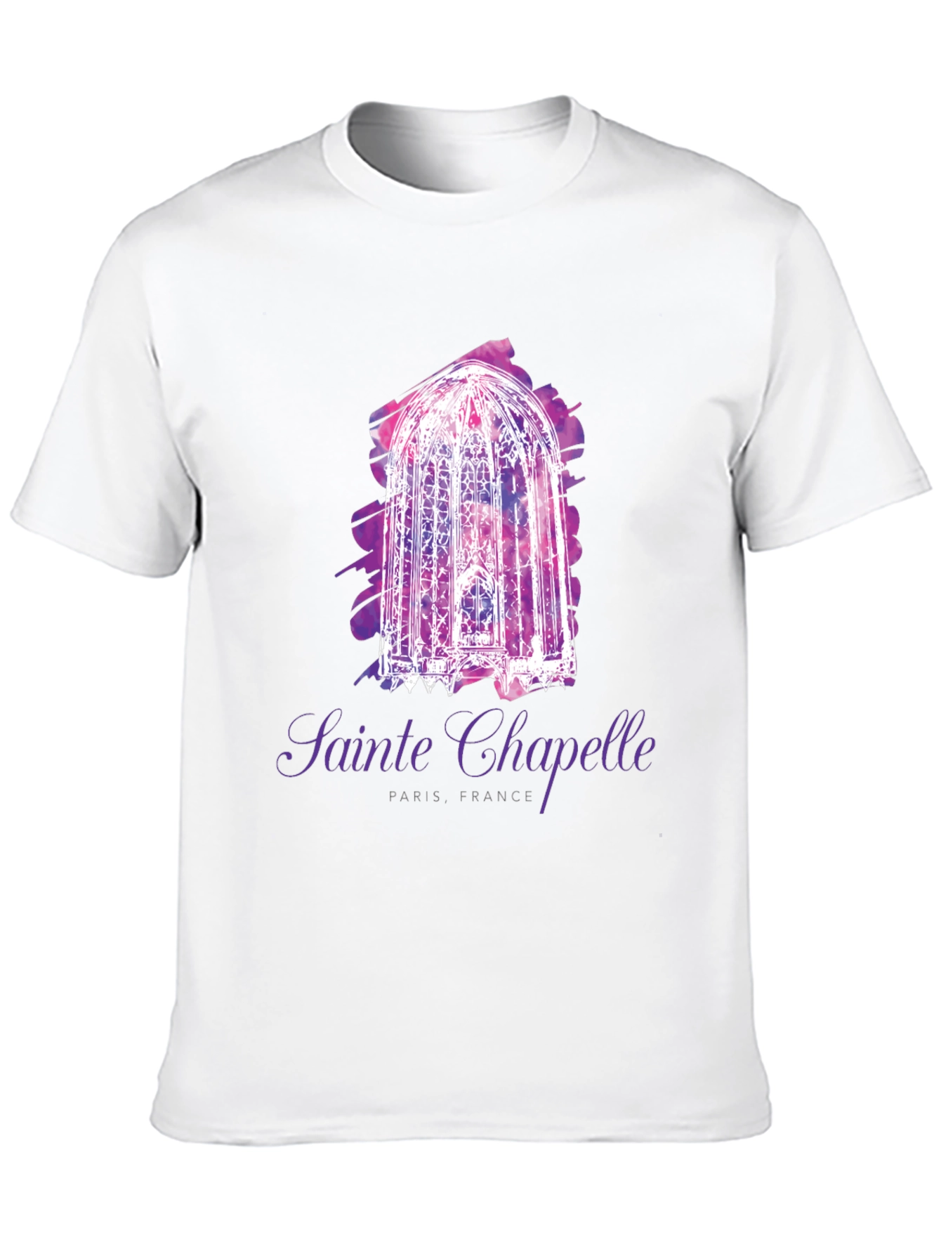 Sainte Chapelle Paris Tee - Stylish Travel T-Shirt