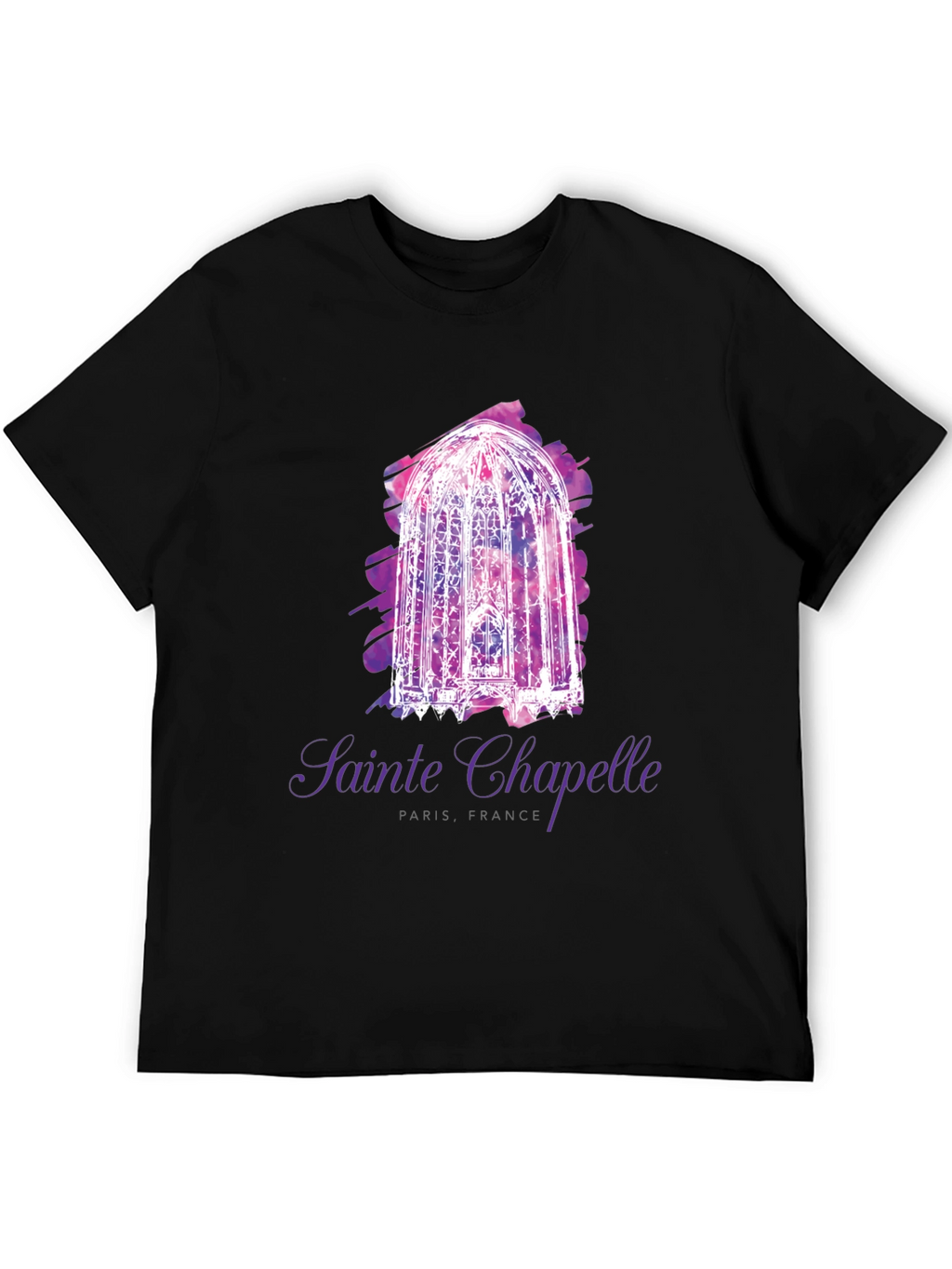 Sainte Chapelle Paris Tee - Stylish Travel T-Shirt