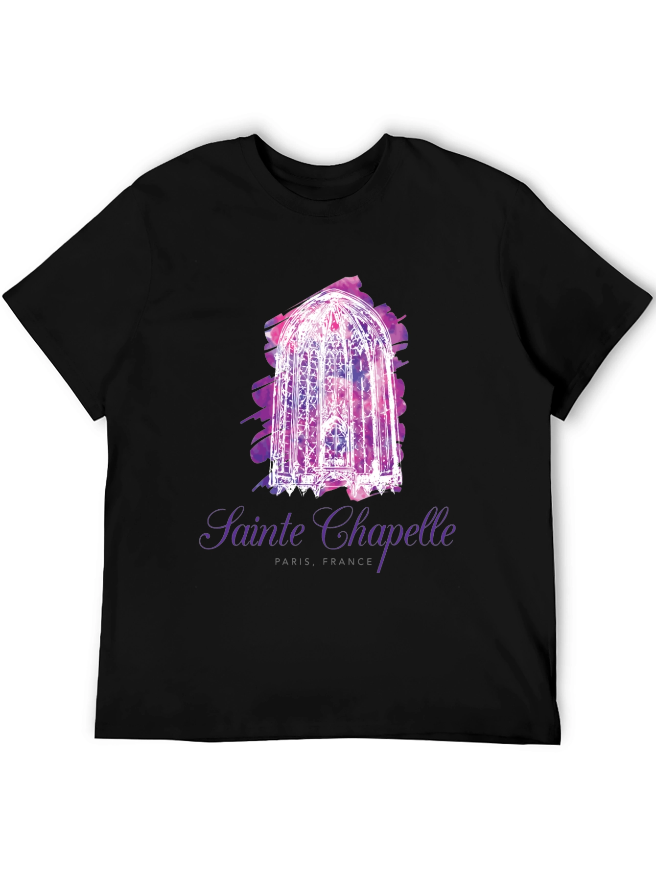 Sainte Chapelle Paris Tee - Stylish Travel T-Shirt