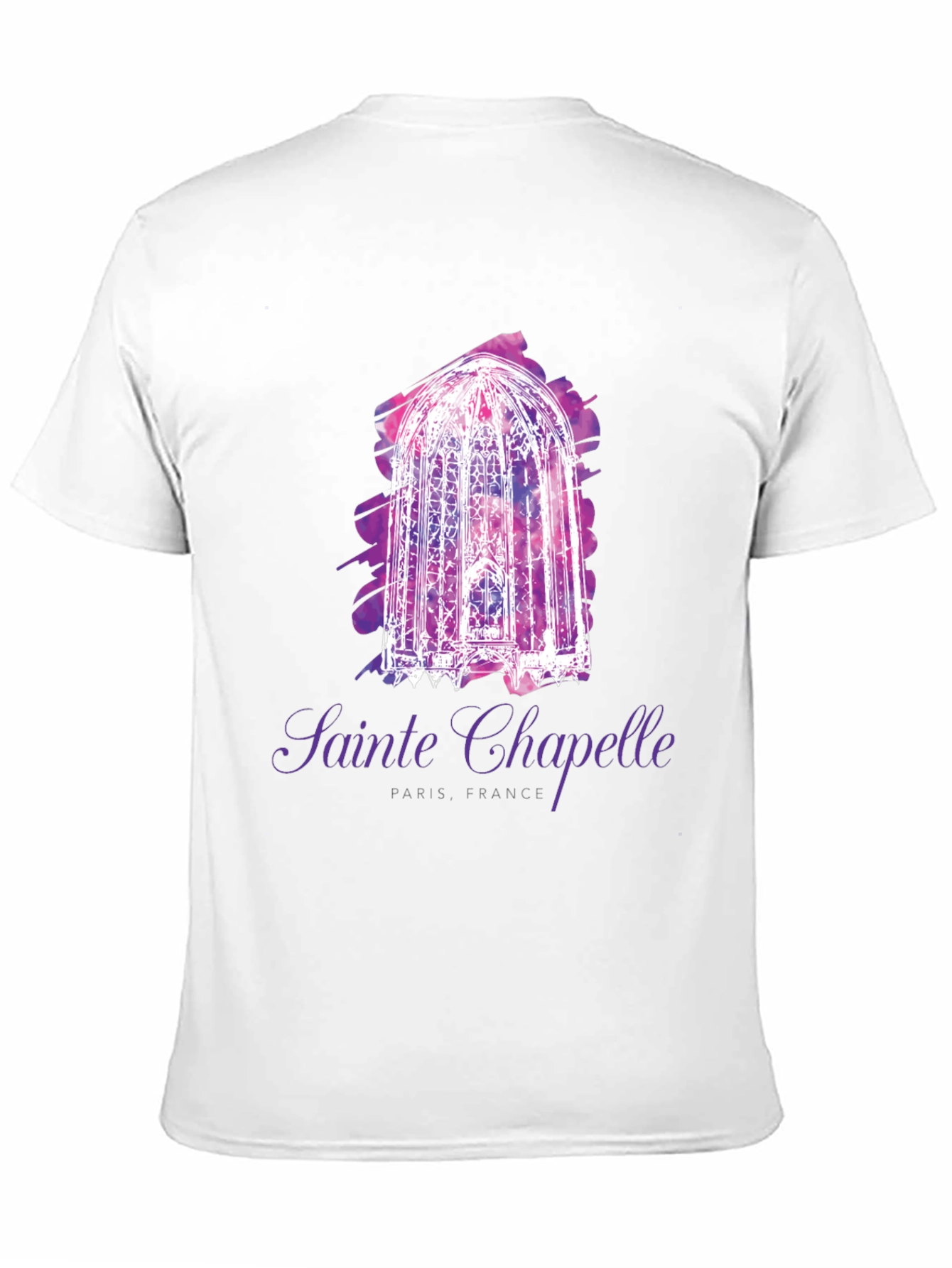 Sainte Chapelle Paris Tee - Stylish Travel T-Shirt