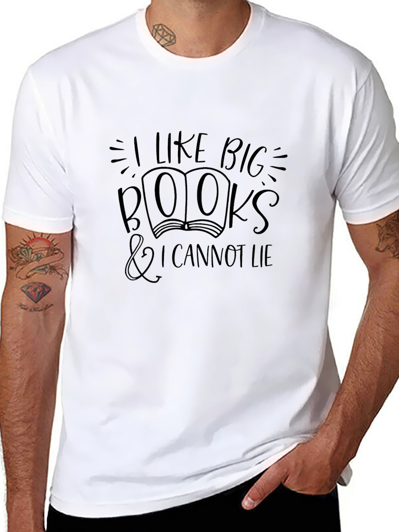 Book Lover T-Shirt - I Like Big Books