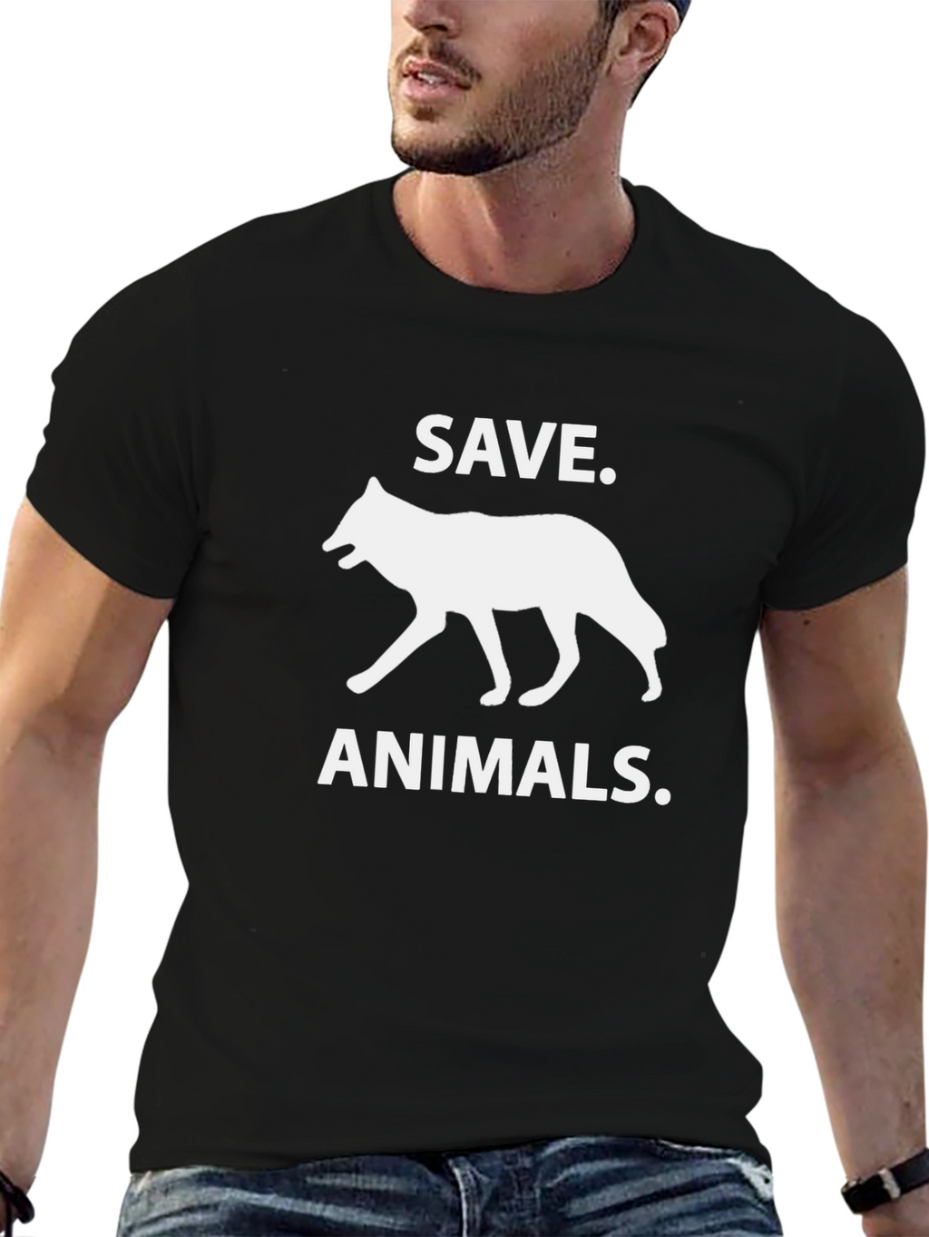 Save Animals Graphic T-Shirt