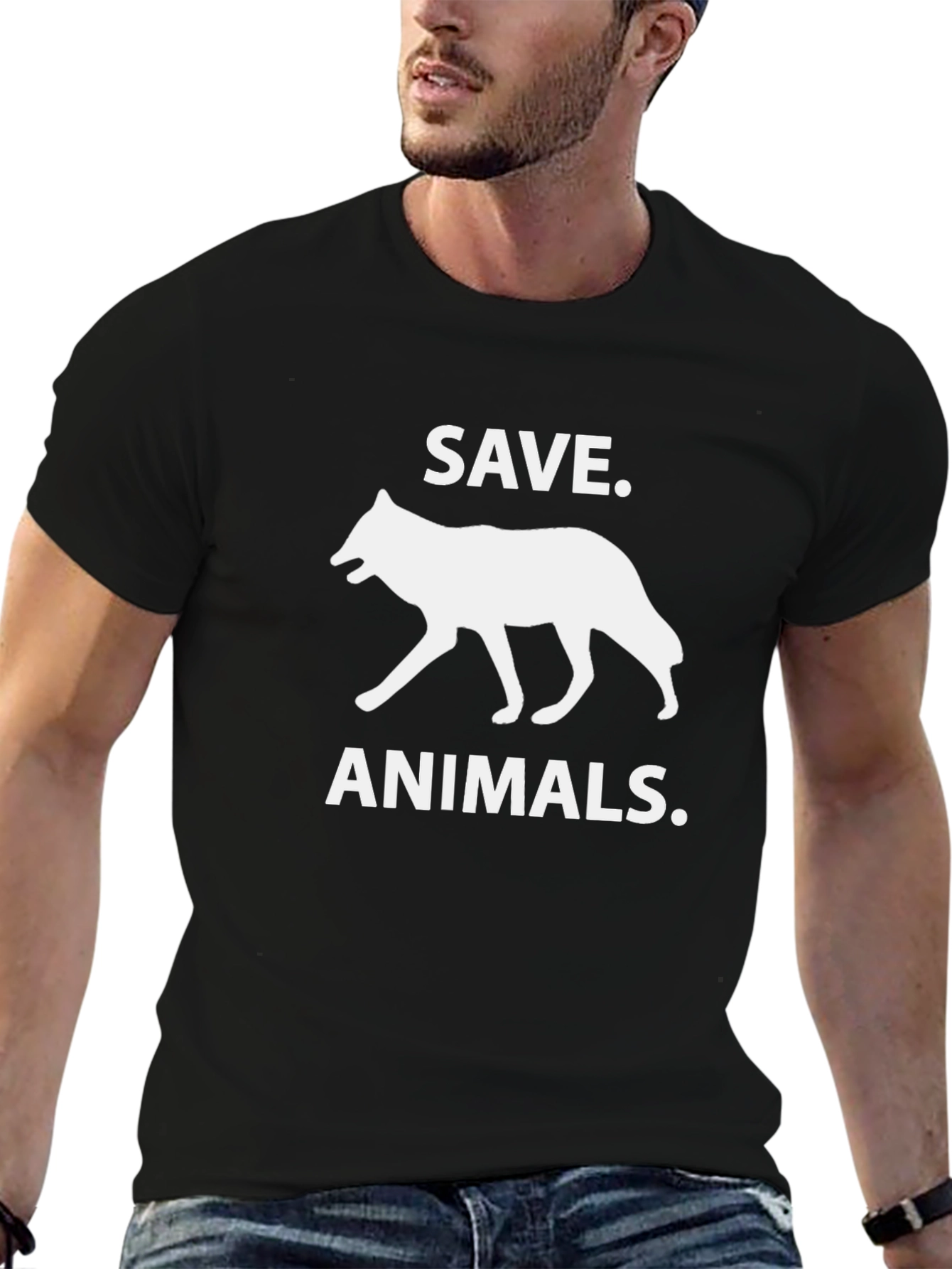 Save Animals Graphic T-Shirt