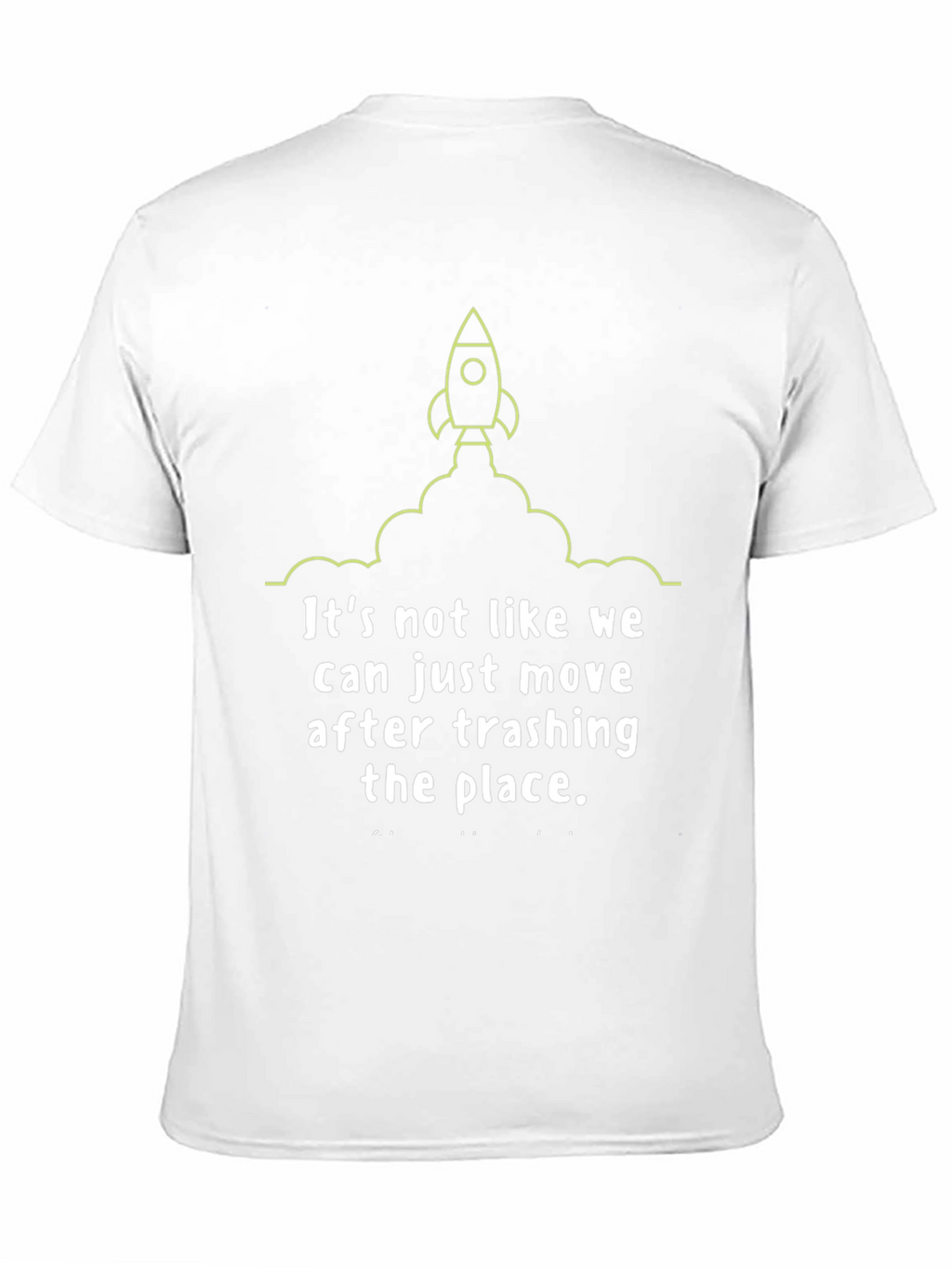 Rocket Trash the Place Graphic Tee