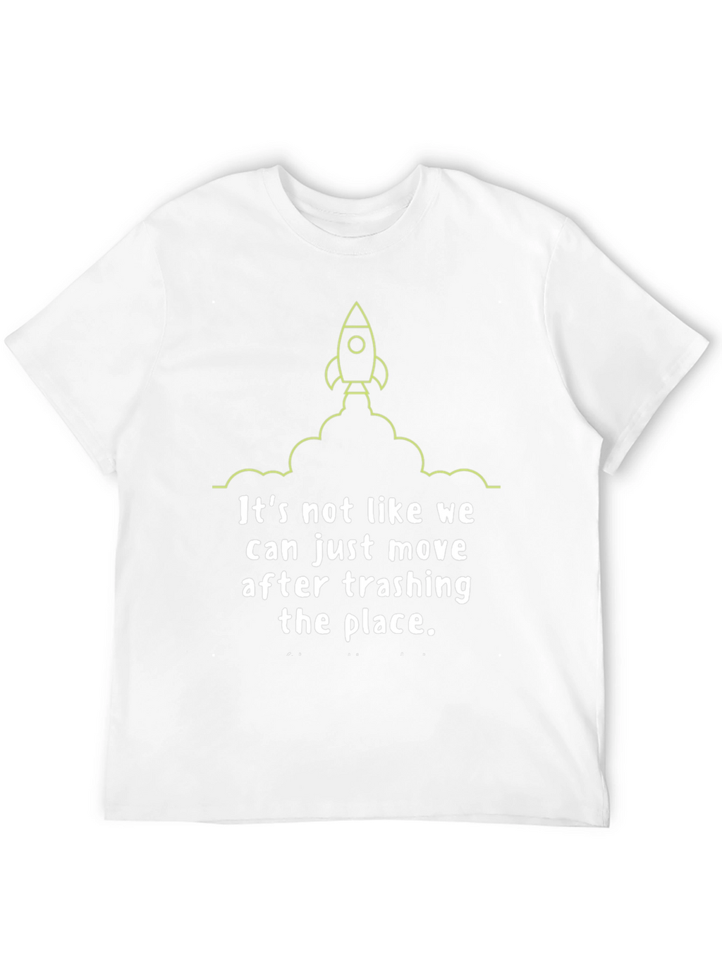 Rocket Trash the Place Graphic Tee