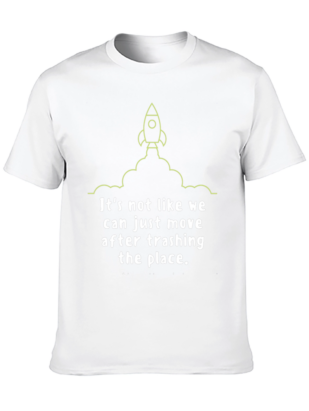 Rocket Trash the Place Graphic Tee