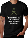 Rocket Trash the Place Graphic Tee