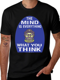 Mind is Everything Buddha Graphic T-Shirt