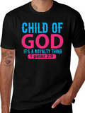 Child of God Royalty Thing Black T-Shirt