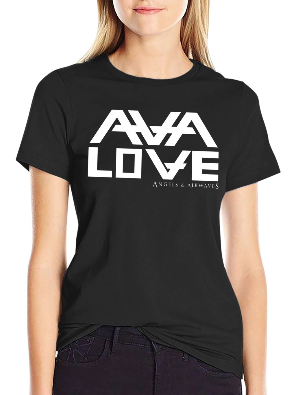 Angels & Airwaves AVA Love T-Shirt - Black