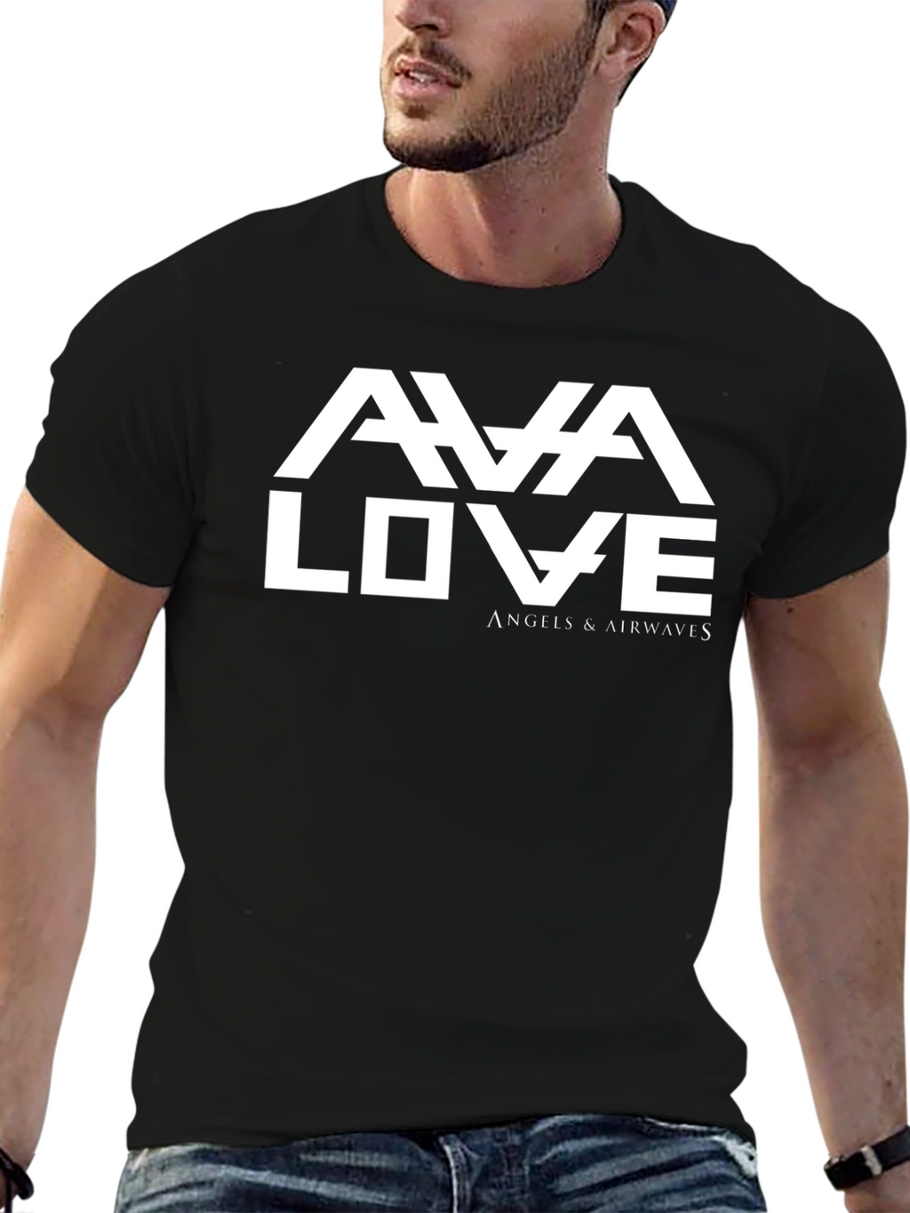 Angels & Airwaves AVA Love T-Shirt - Black
