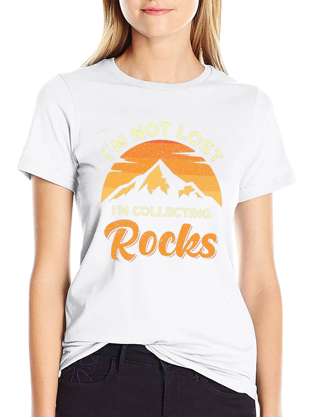 Rock Collecting T-Shirt - Im Not Lost!