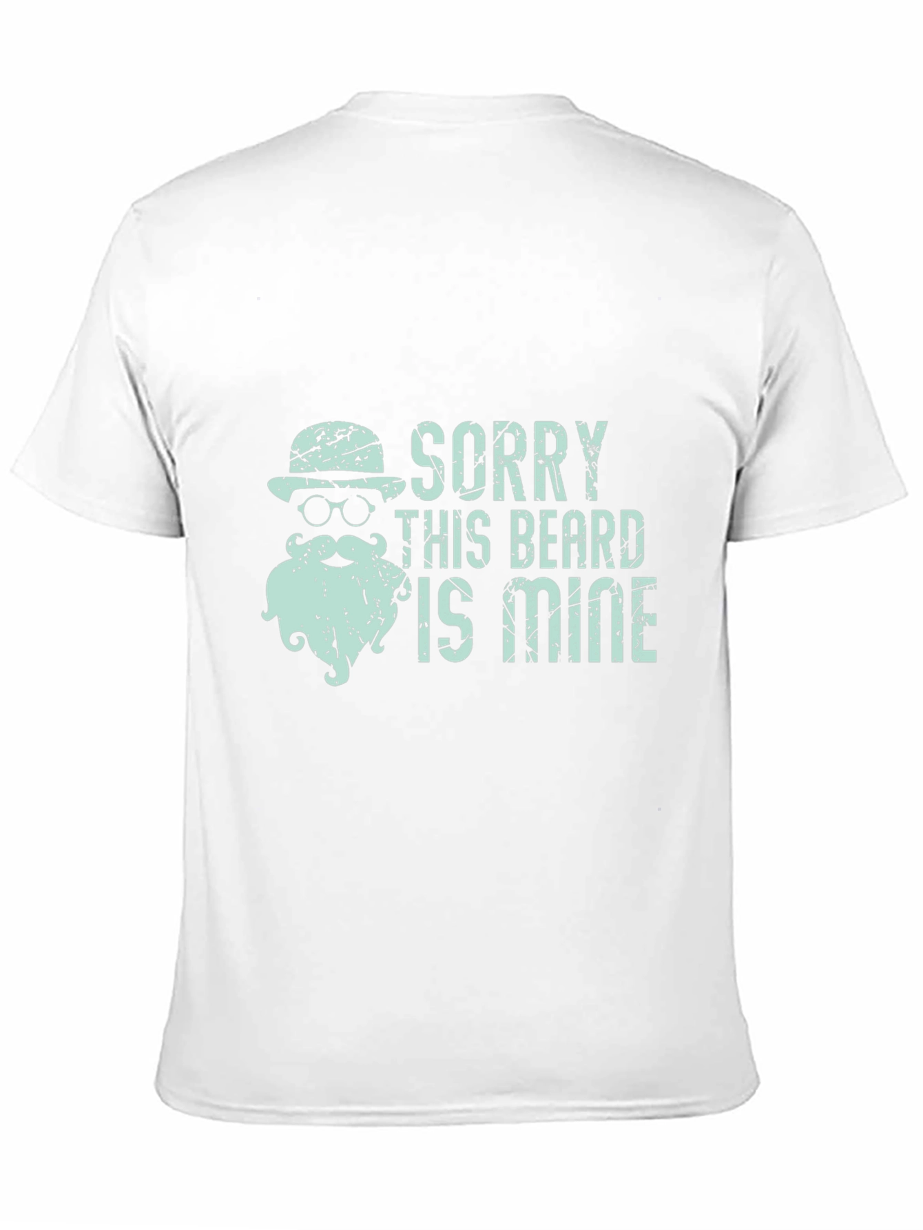 Sorry This Beard Is Mine Funny T-Shirt