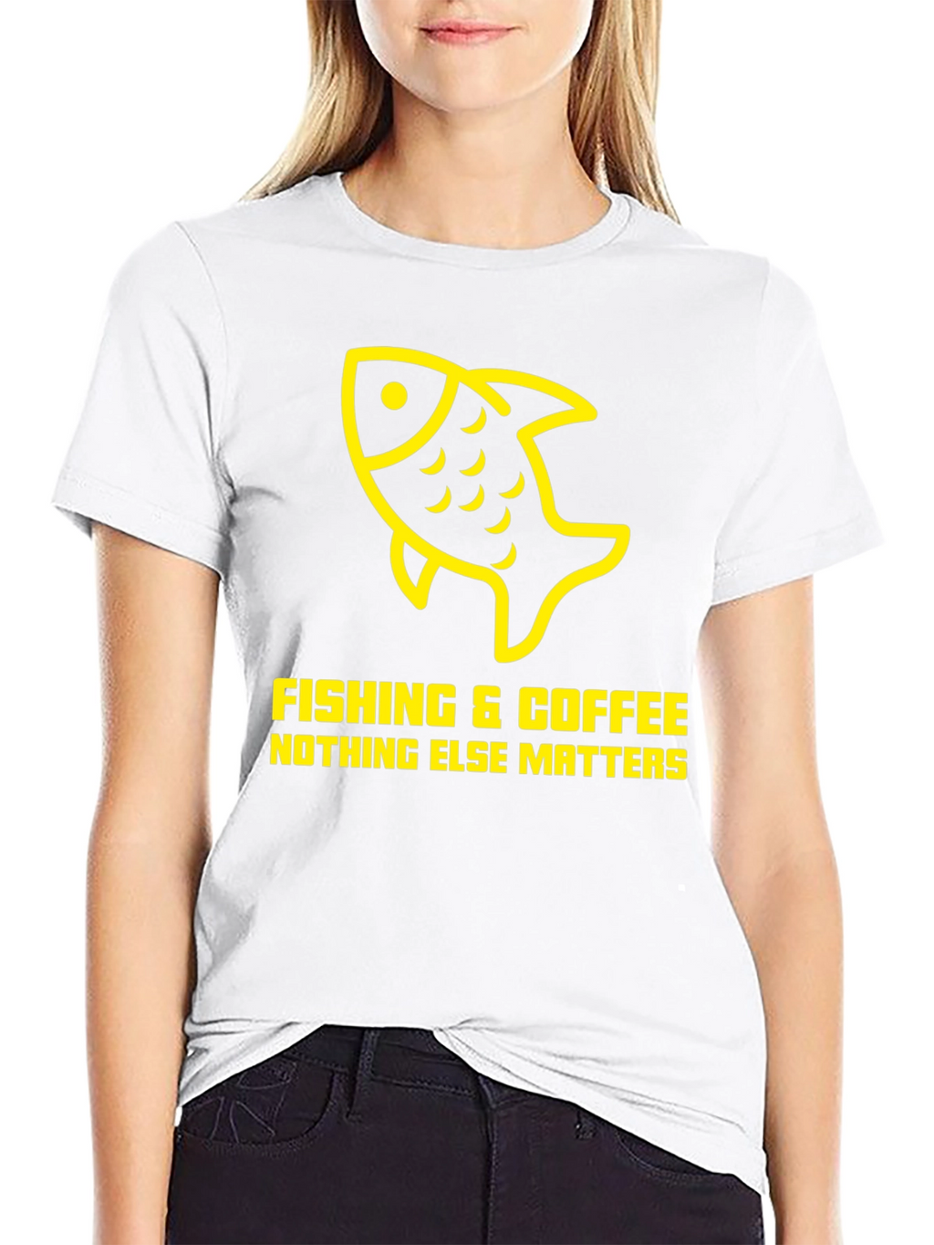 Fishing & Coffee T-Shirt - Nothing Else Matters