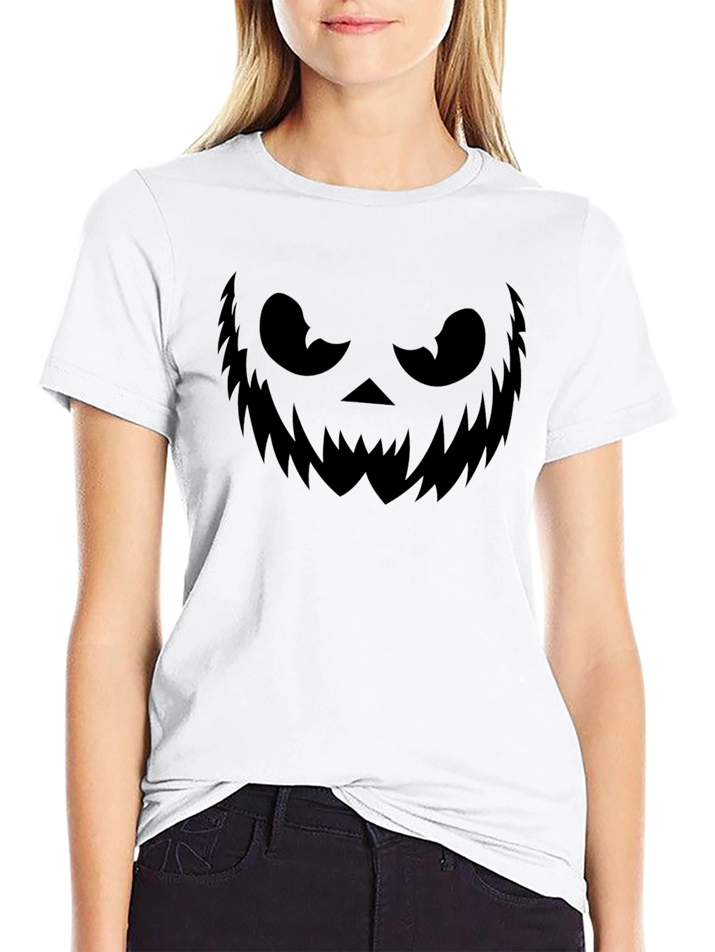 Spooky Jack-O-Lantern T-Shirt - Halloween Style