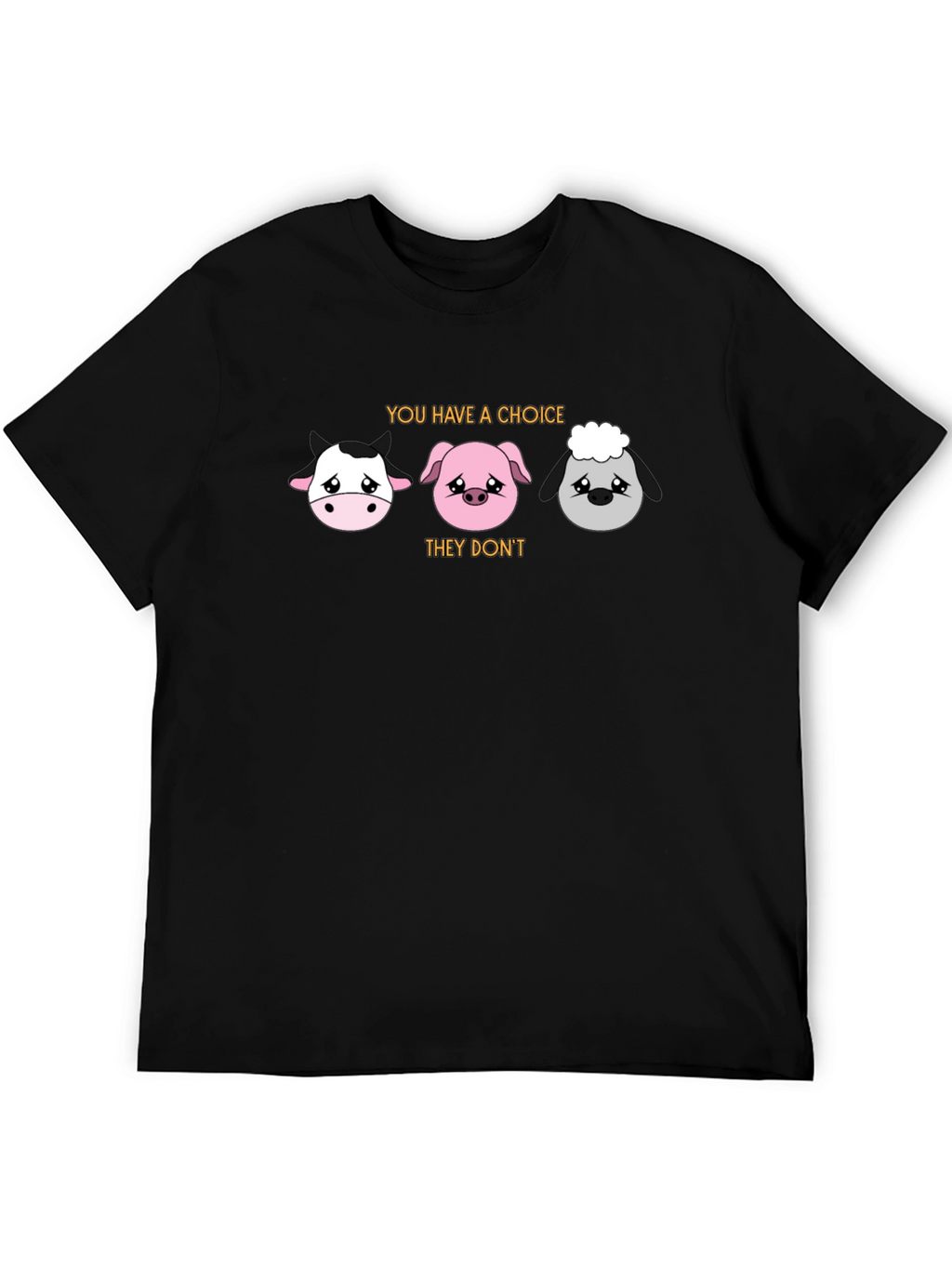 Vegan Choice T-Shirt - Animal Rights Tee