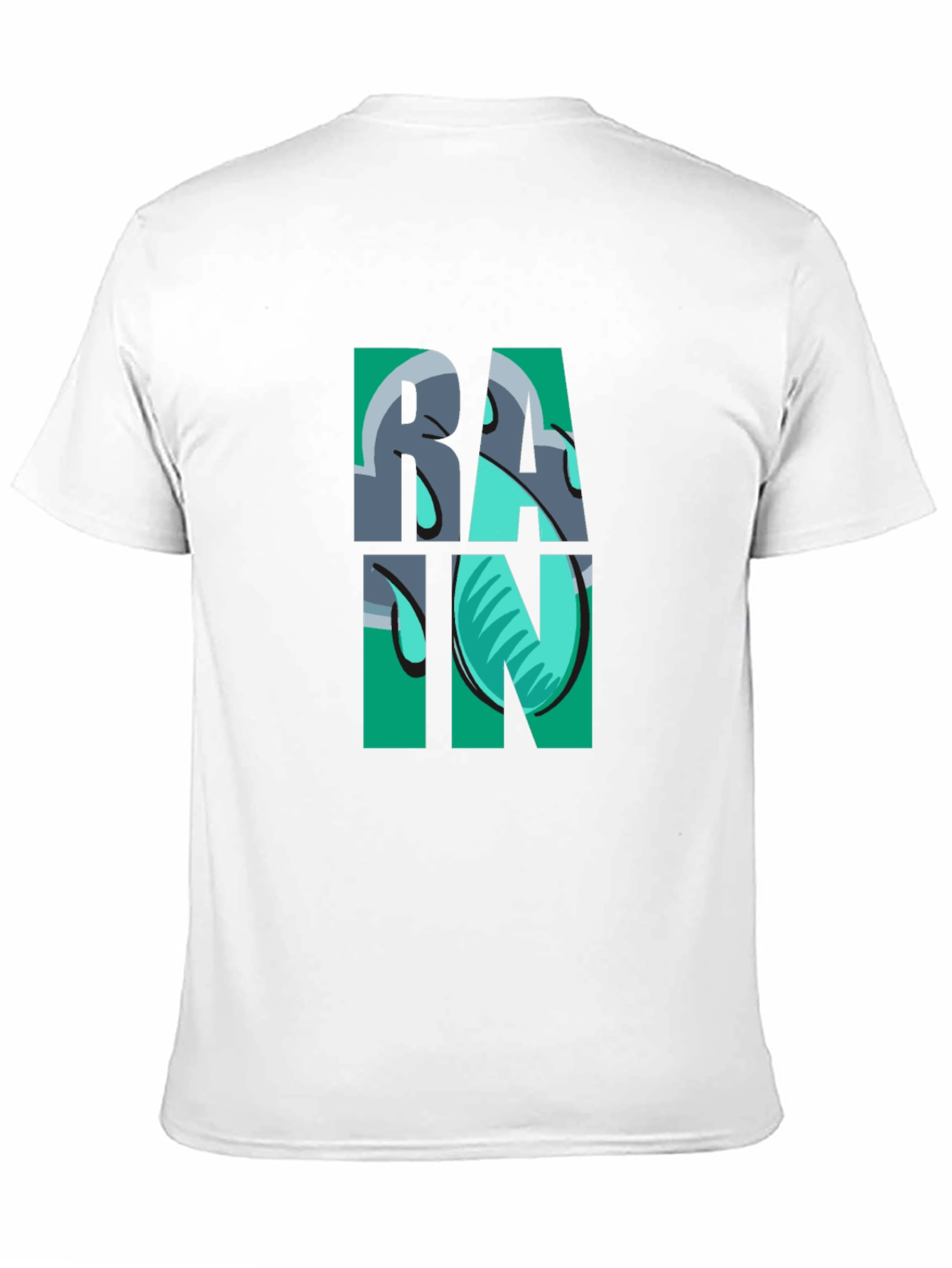 Cool Graphic Tee - BAIN Text Print
