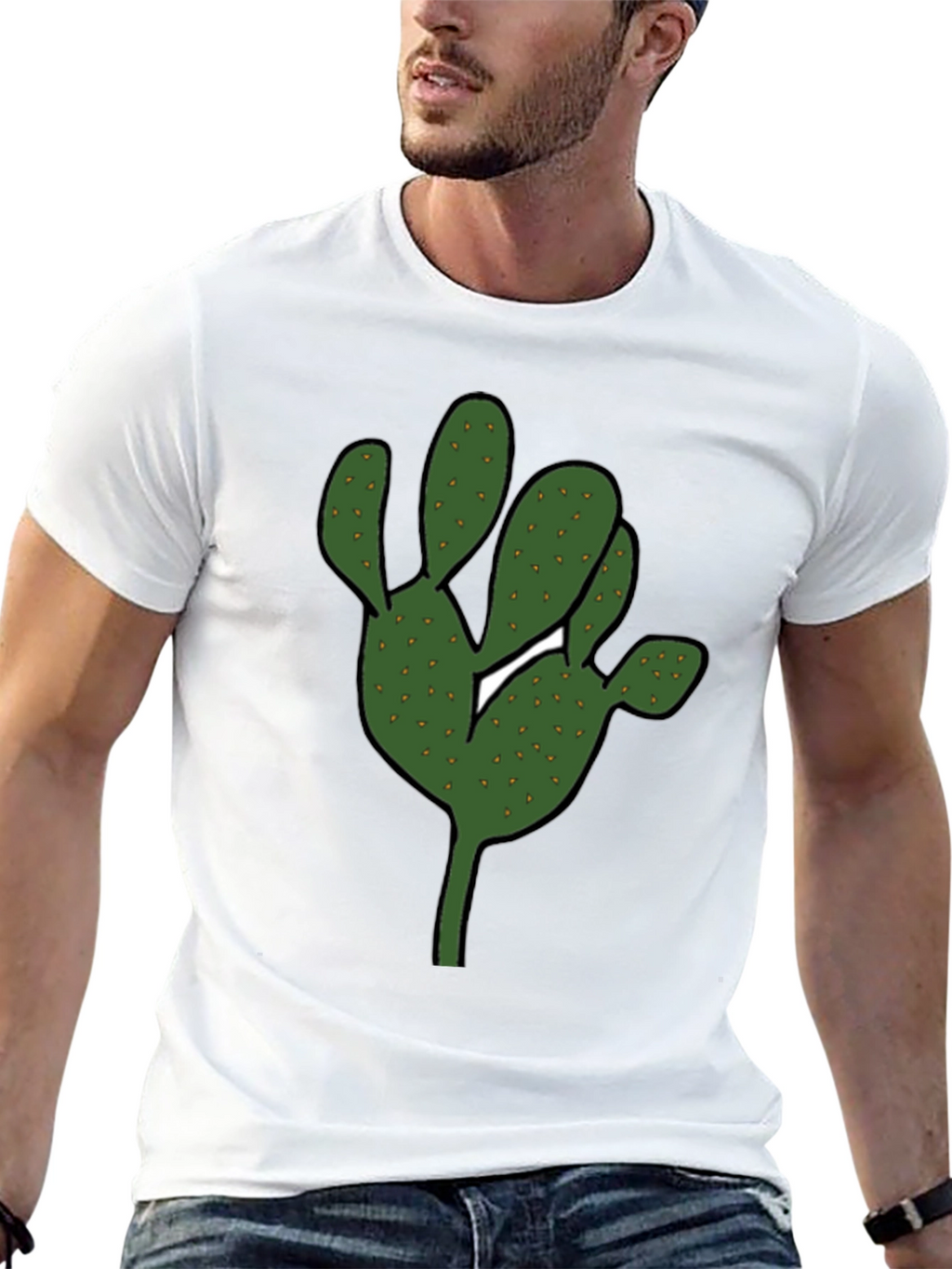 Cactus Graphic T-Shirt - Desert Style