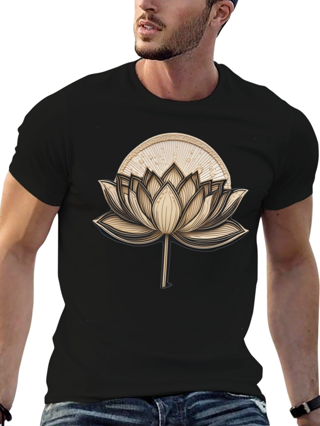 Lotus Flower Graphic Tee
