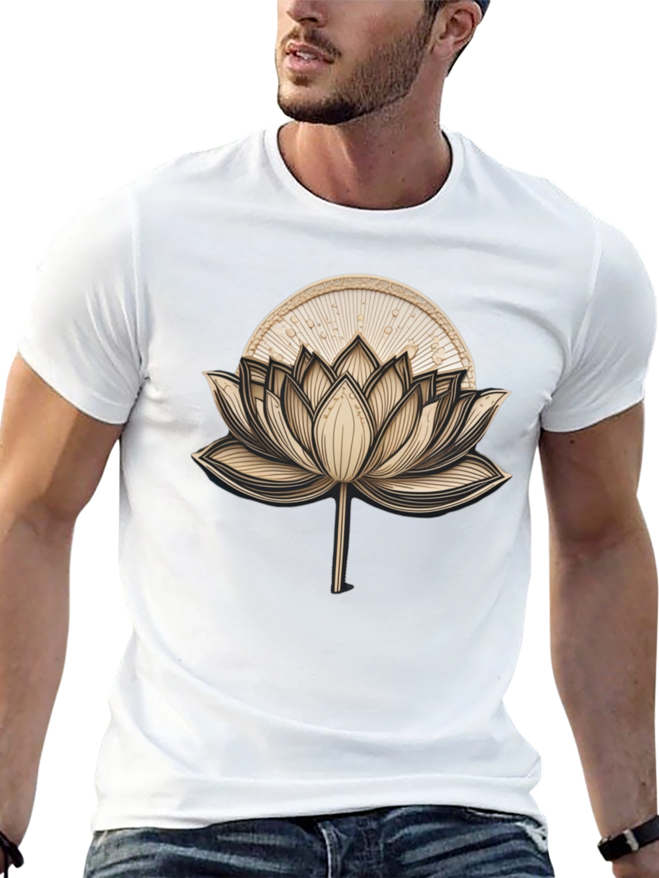 Lotus Flower Graphic Tee