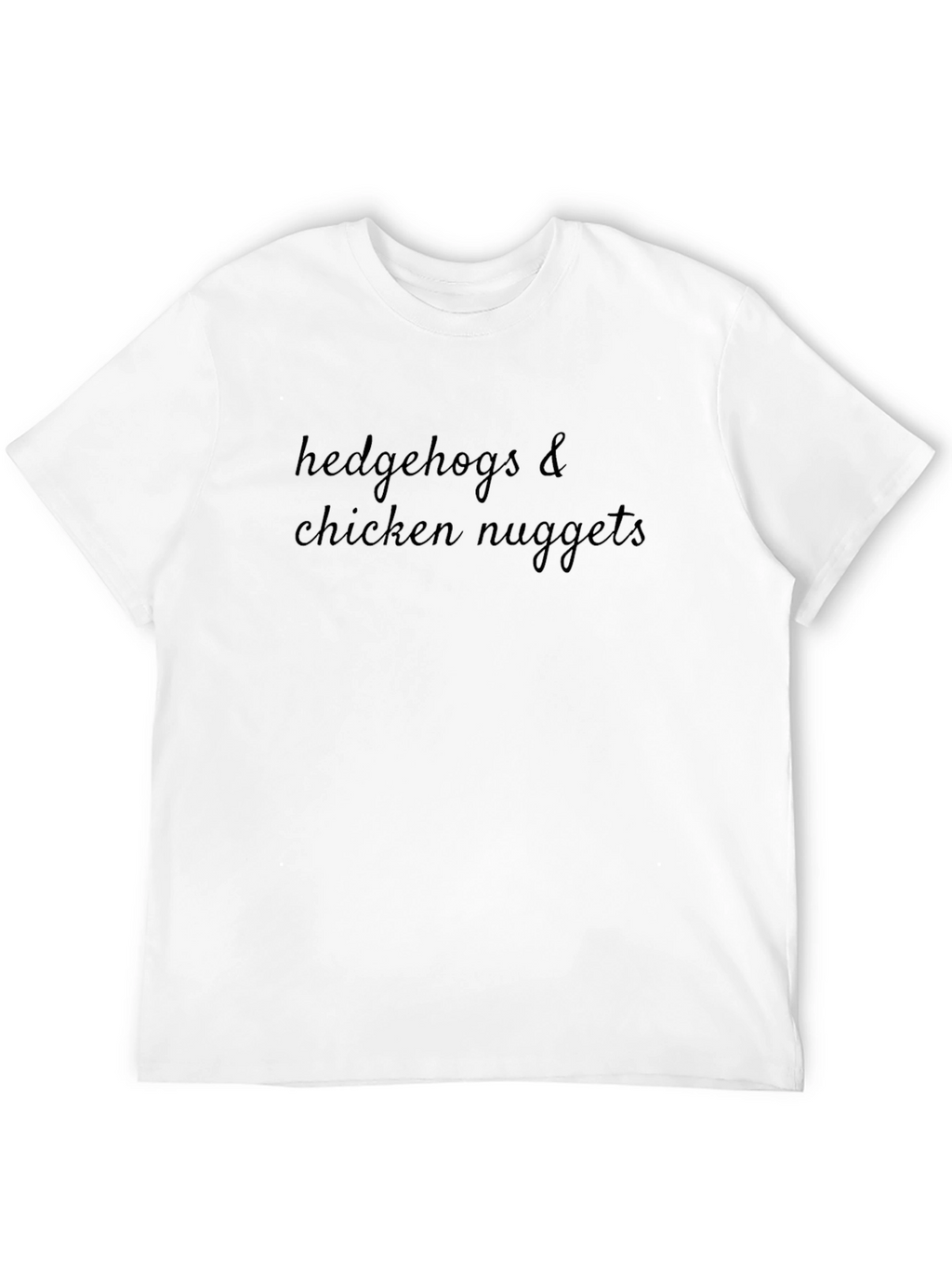 Hedgehogs & Chicken Nuggets Graphic T-Shirt