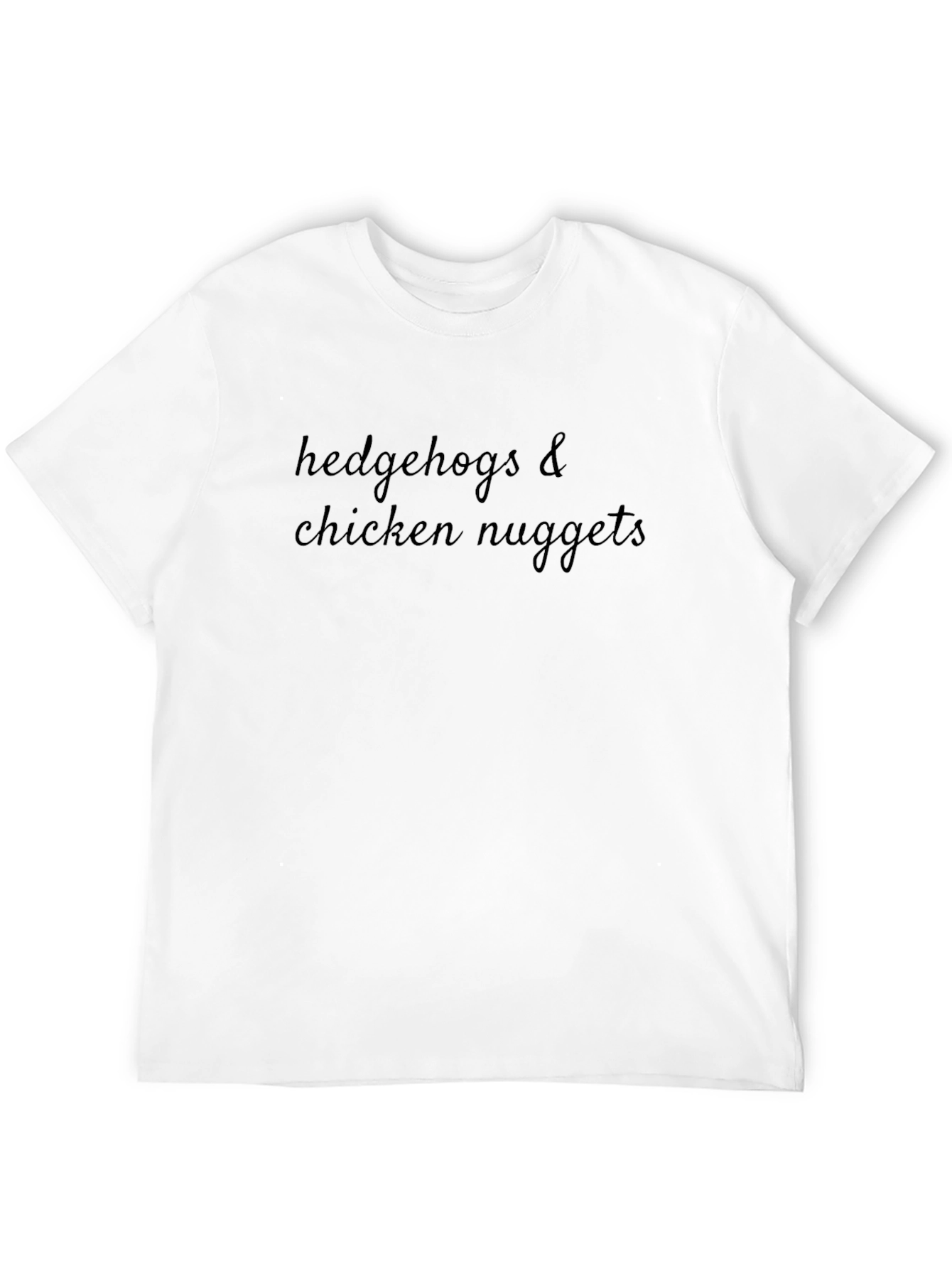 Hedgehogs & Chicken Nuggets Graphic T-Shirt